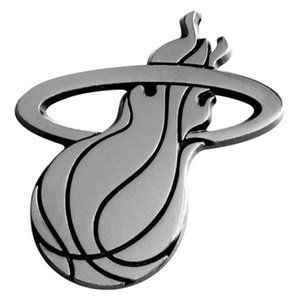 NBA Miami Heat Metal Auto Emblem